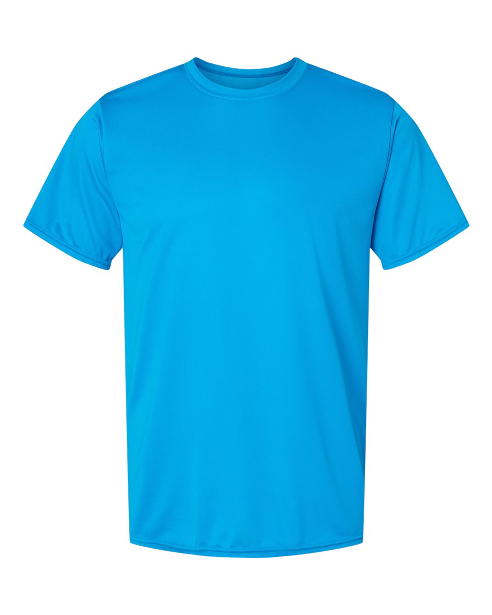 Unisex Nexgen Performance T-Shirt - Front - B82534253 - Power Blue