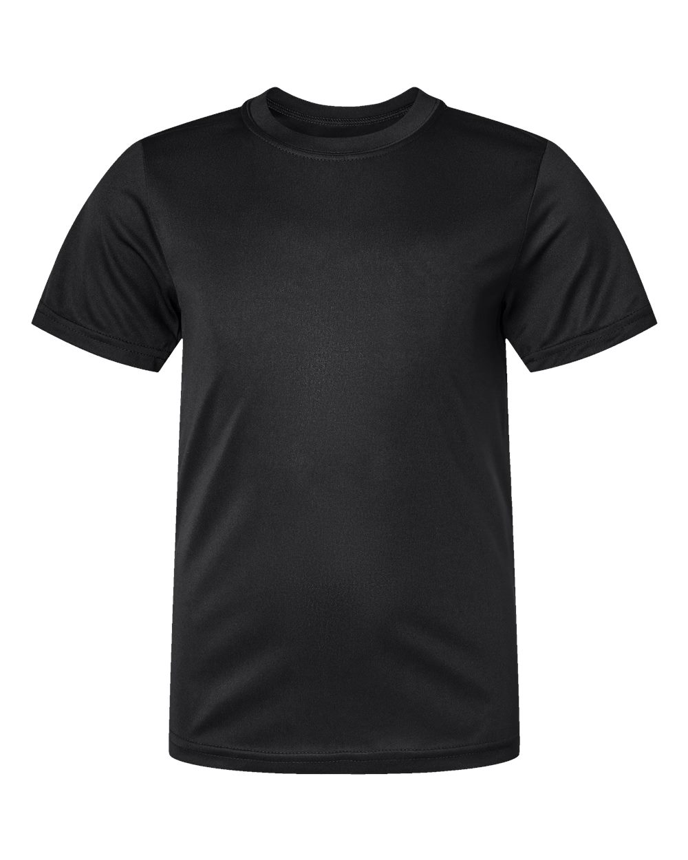 Youth Nexgen Performance T-Shirt - Front - B60234502 - Black