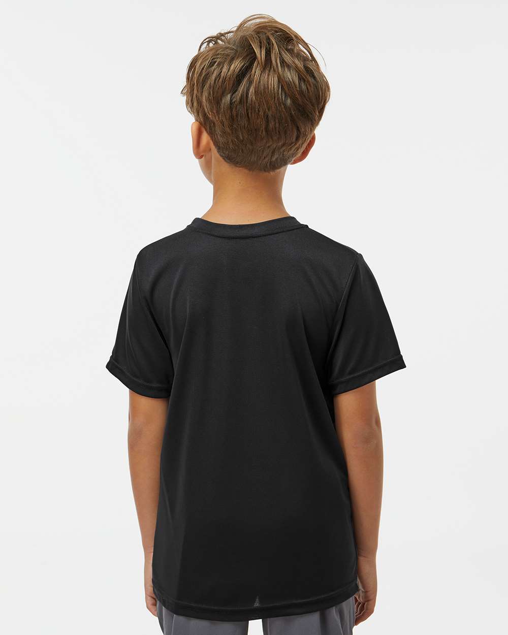 Youth Nexgen Performance T-Shirt - OnModelBack - B60234502 - Black