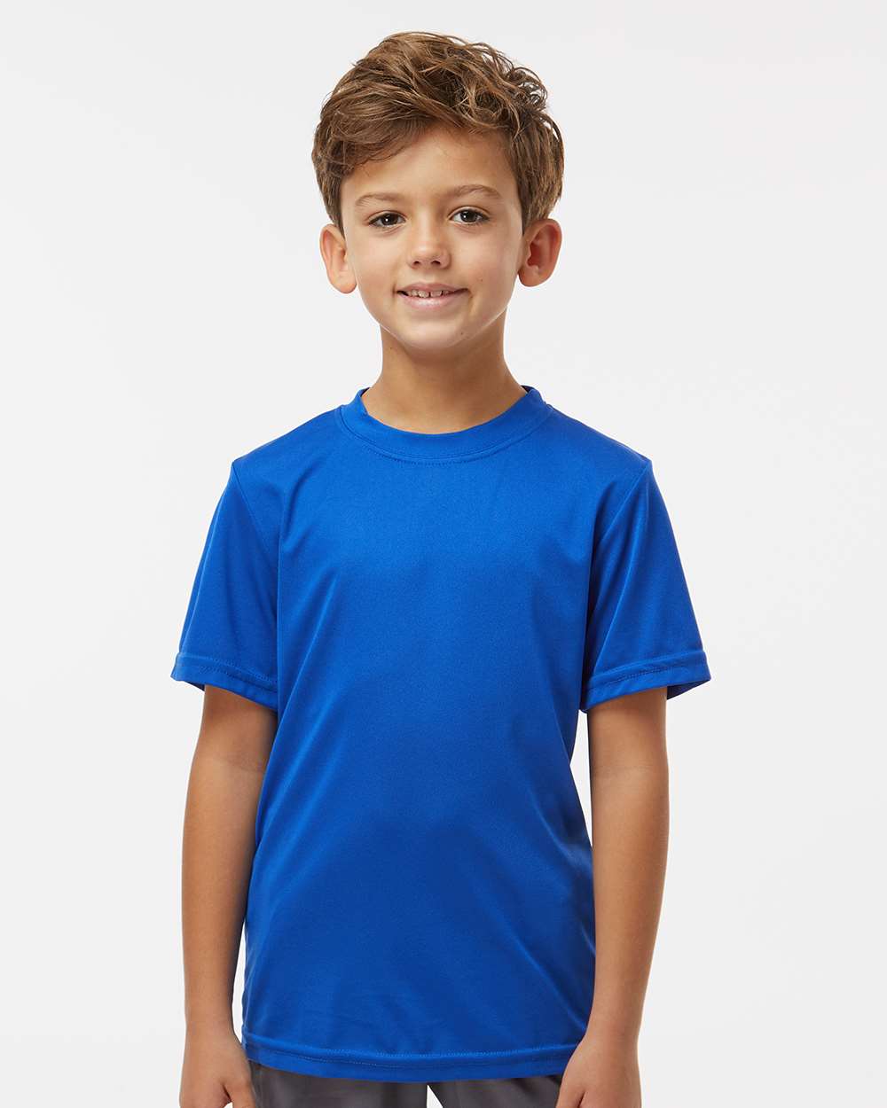 Youth Nexgen Performance T-Shirt - OnModelFront - B60234752 - Royal