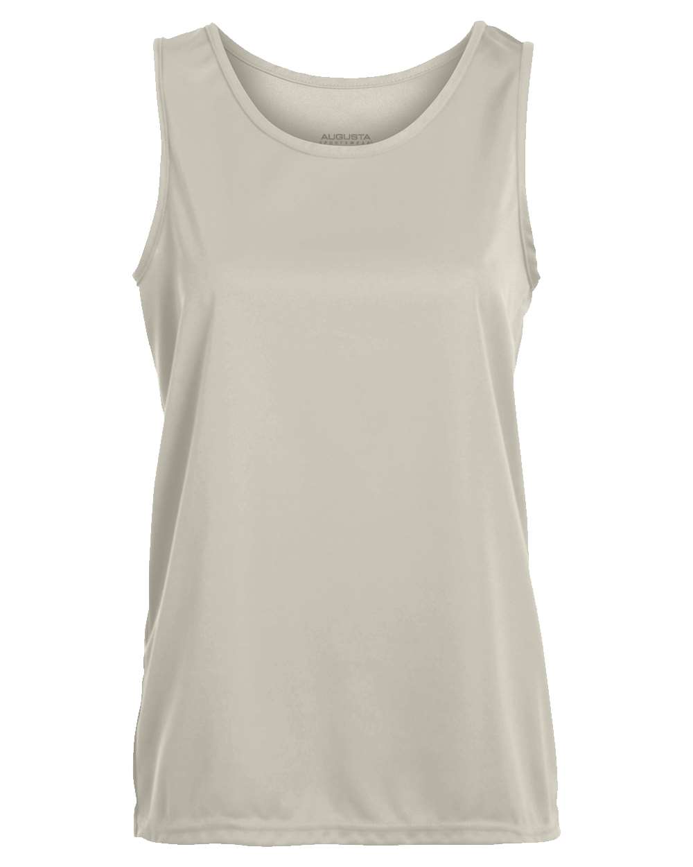 Women's Training Tank Top - Front - B41834352 - Silver Grey