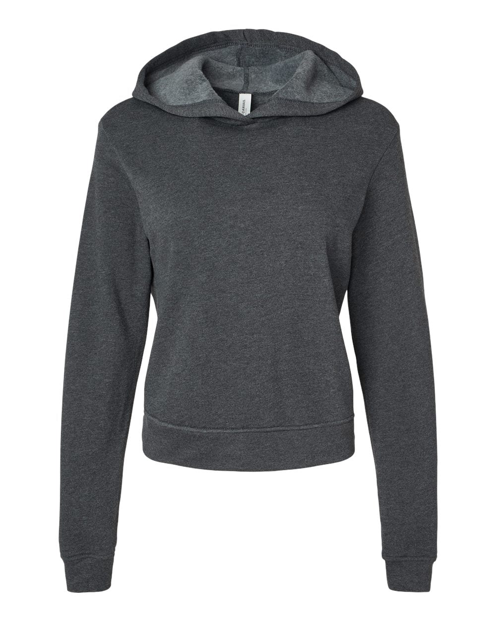 Women's Classic Hoodie - Front - B60106093 - Dark Grey Heather