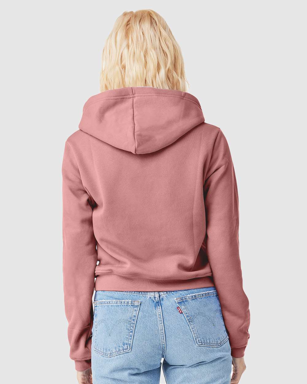 Women's Classic Hoodie - OnModelBack - B60106303 - Mauve