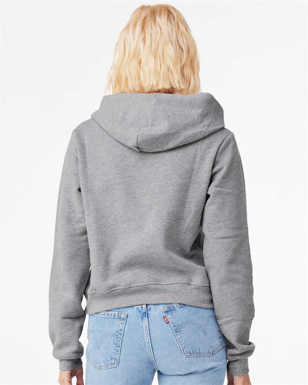 Women's Classic Hoodie - OnModelBack - B60106583 - Athletic Heather