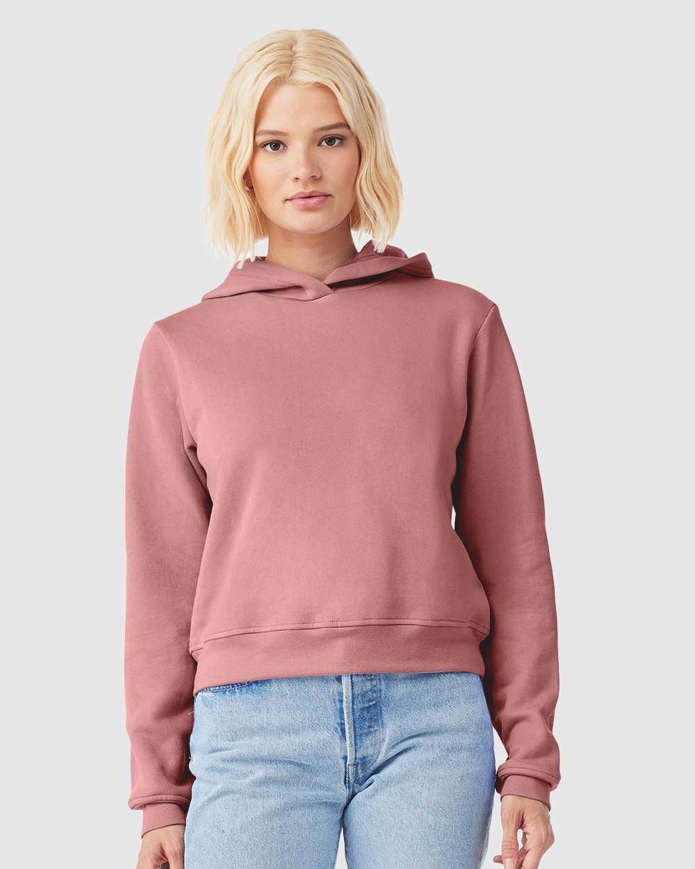 Women's Classic Hoodie - OnModelFront - B60106303 - Mauve