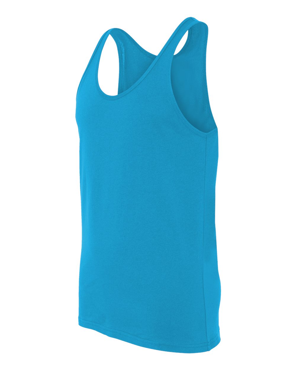 Unisex Heather CVC Tank - DirectSide - B00006062 - Neon Blue