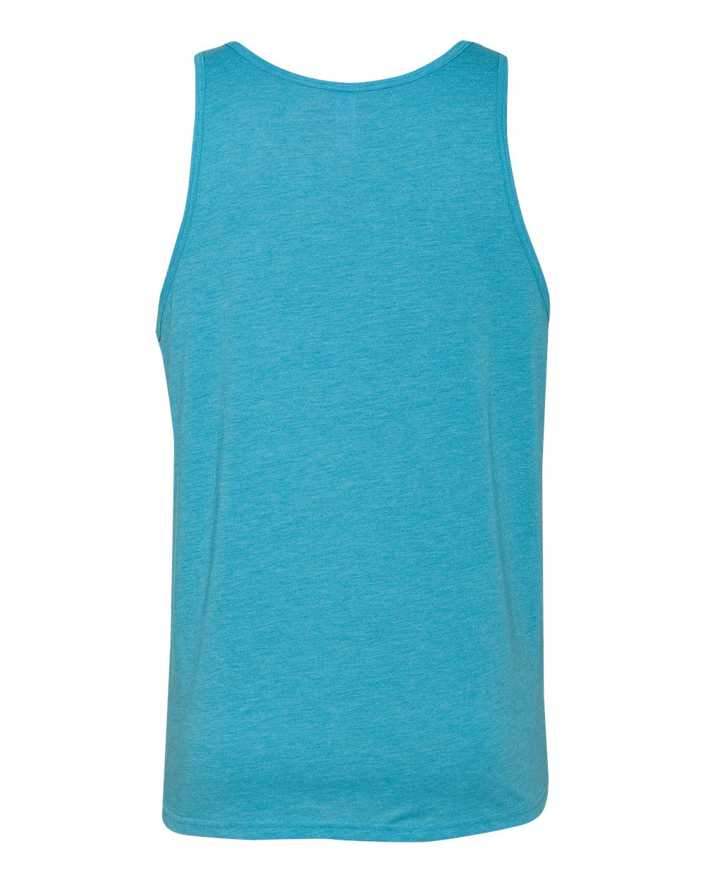 Unisex Triblend Tank - Back - B04206052 - Aqua Triblend