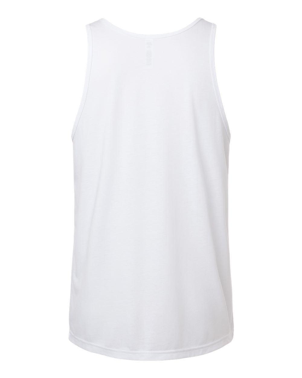 Unisex Triblend Tank - Back - B04206102 - Solid White Triblend