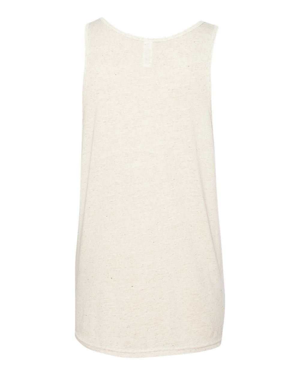 Unisex Triblend Tank - Back - B04206242 - Oatmeal Triblend
