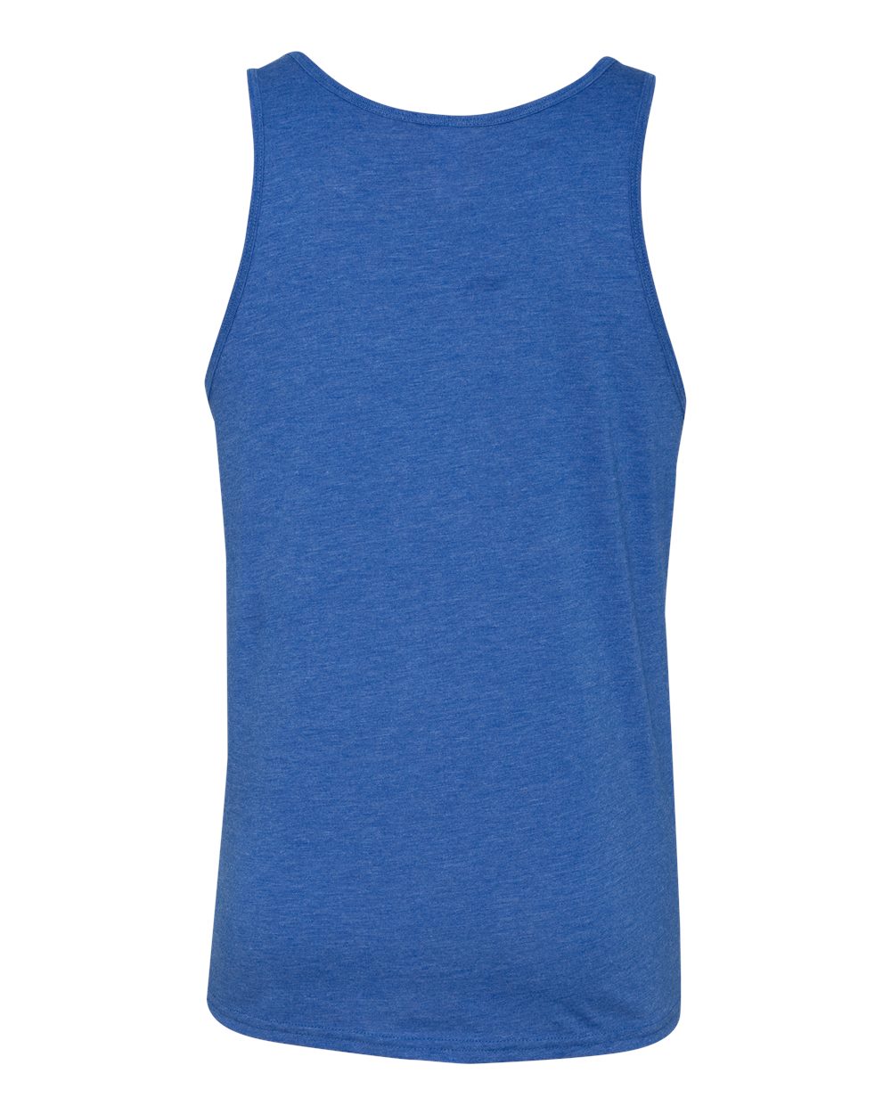 Unisex Triblend Tank - Back - B04206752 - True Royal Triblend