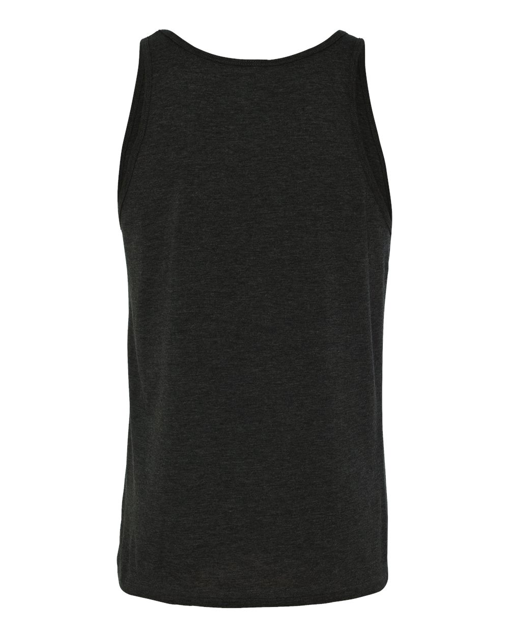 Unisex Triblend Tank - Back - B04206862 - Charcoal Black Triblend