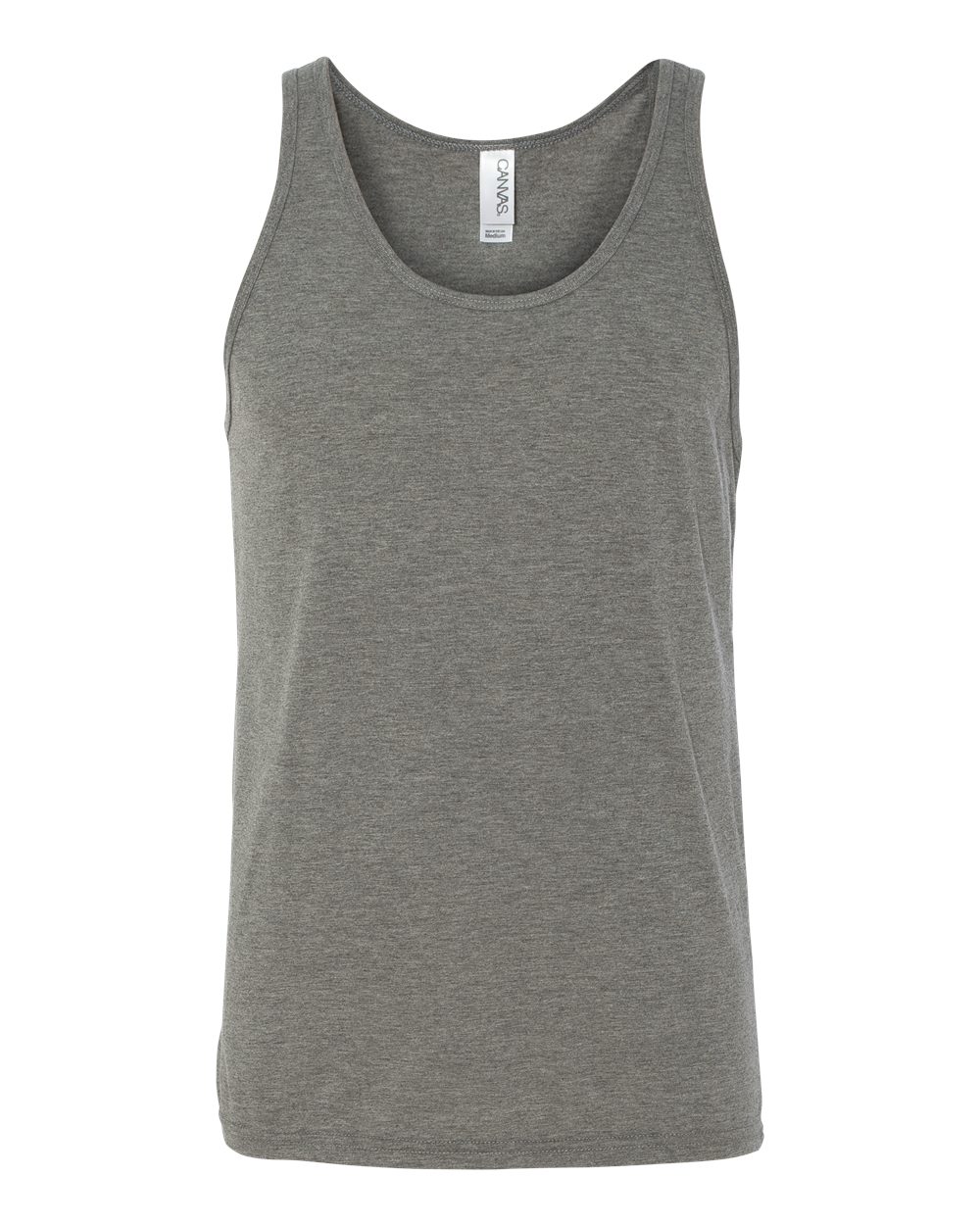 Unisex Triblend Tank - Front - B04206582 - Grey Triblend