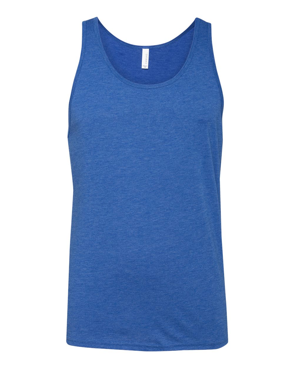 Unisex Triblend Tank - Front - B04206752 - True Royal Triblend
