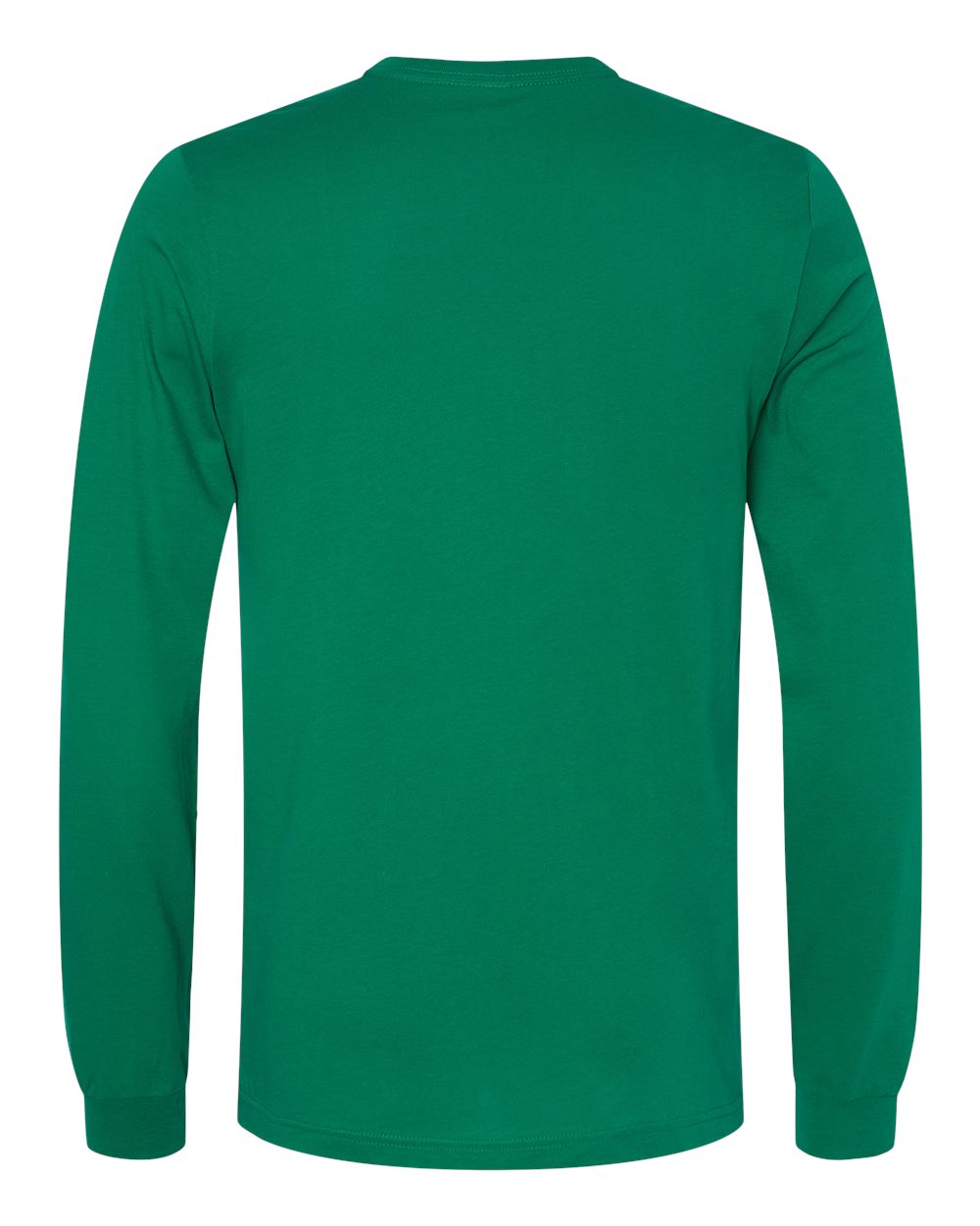 Unisex Jersey Long Sleeve Tee - Back - B05606092 - Kelly