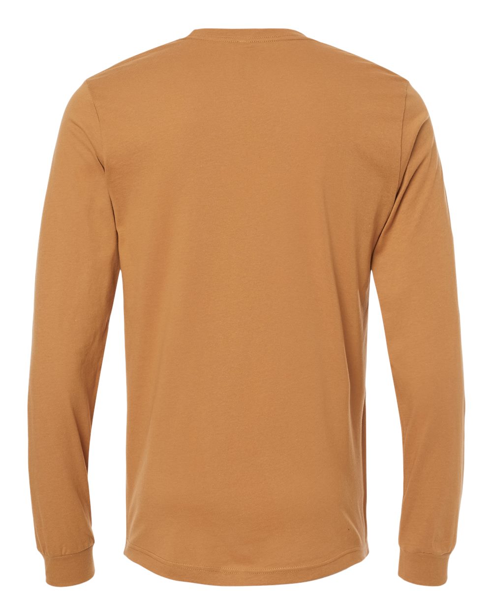 Unisex Jersey Long Sleeve Tee - Back - B05606182 - Toast