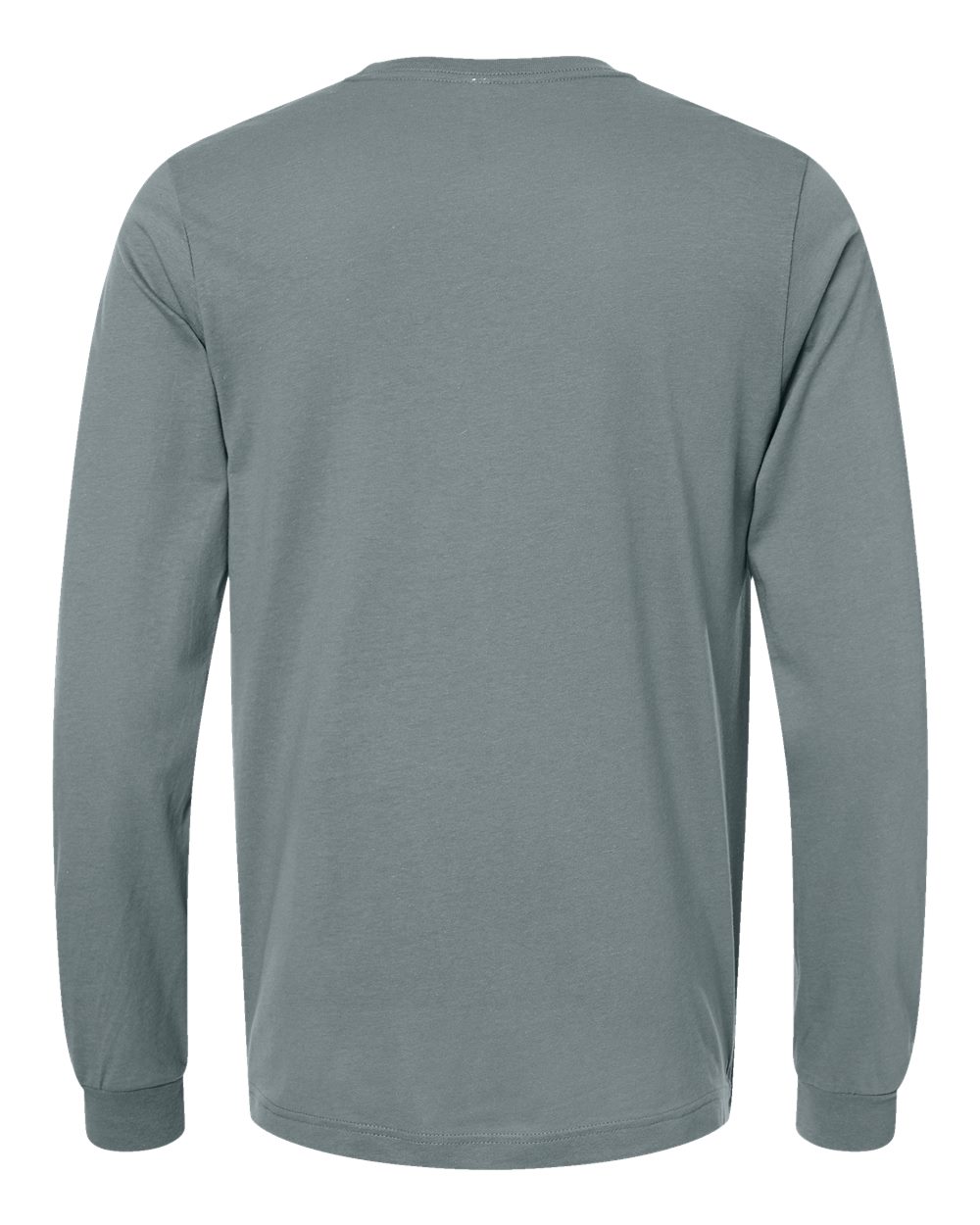 Unisex Jersey Long Sleeve Tee - Back - B05606272 - Blue Storm