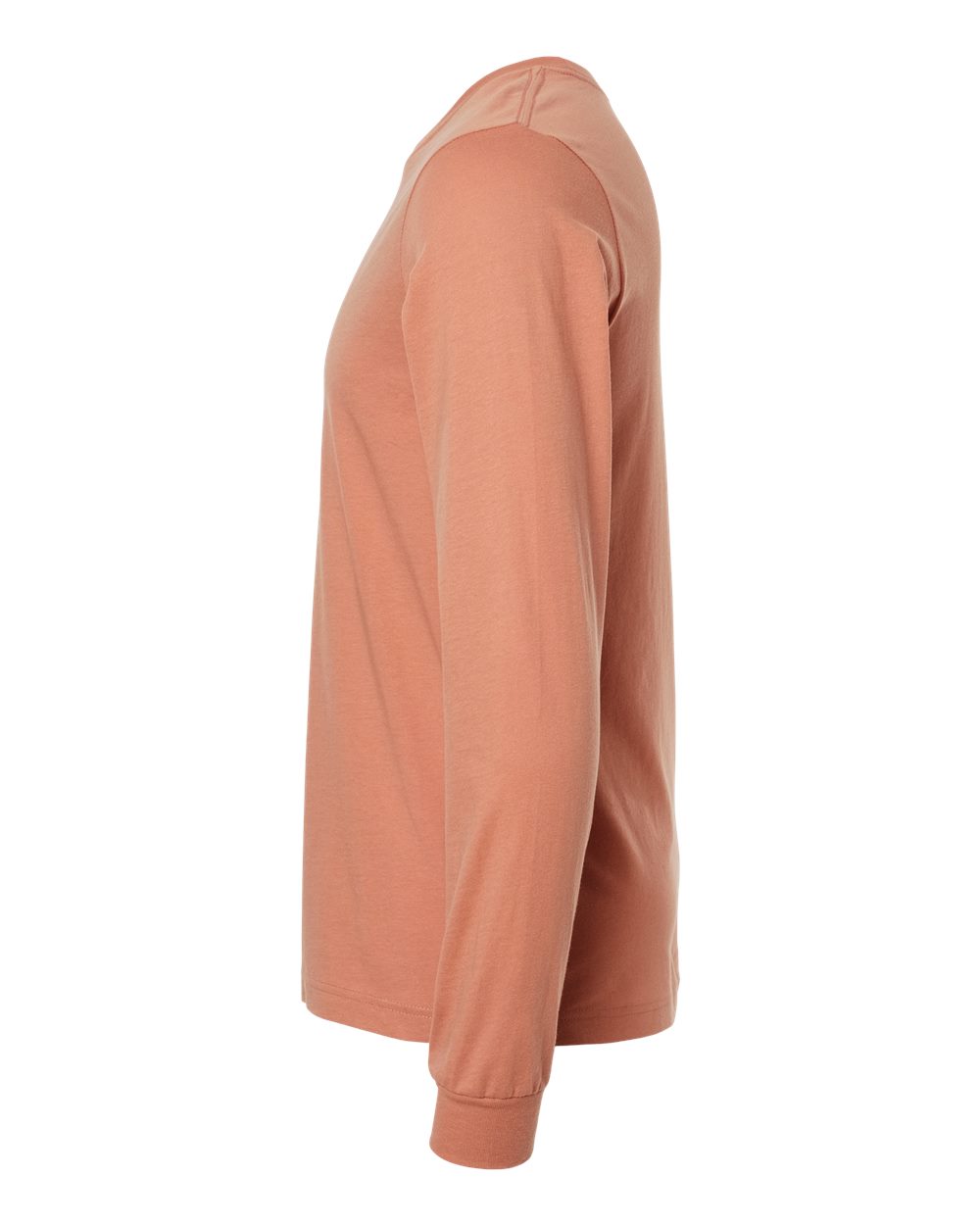 Unisex Jersey Long Sleeve Tee - DirectSide - B05606062 - Terracotta