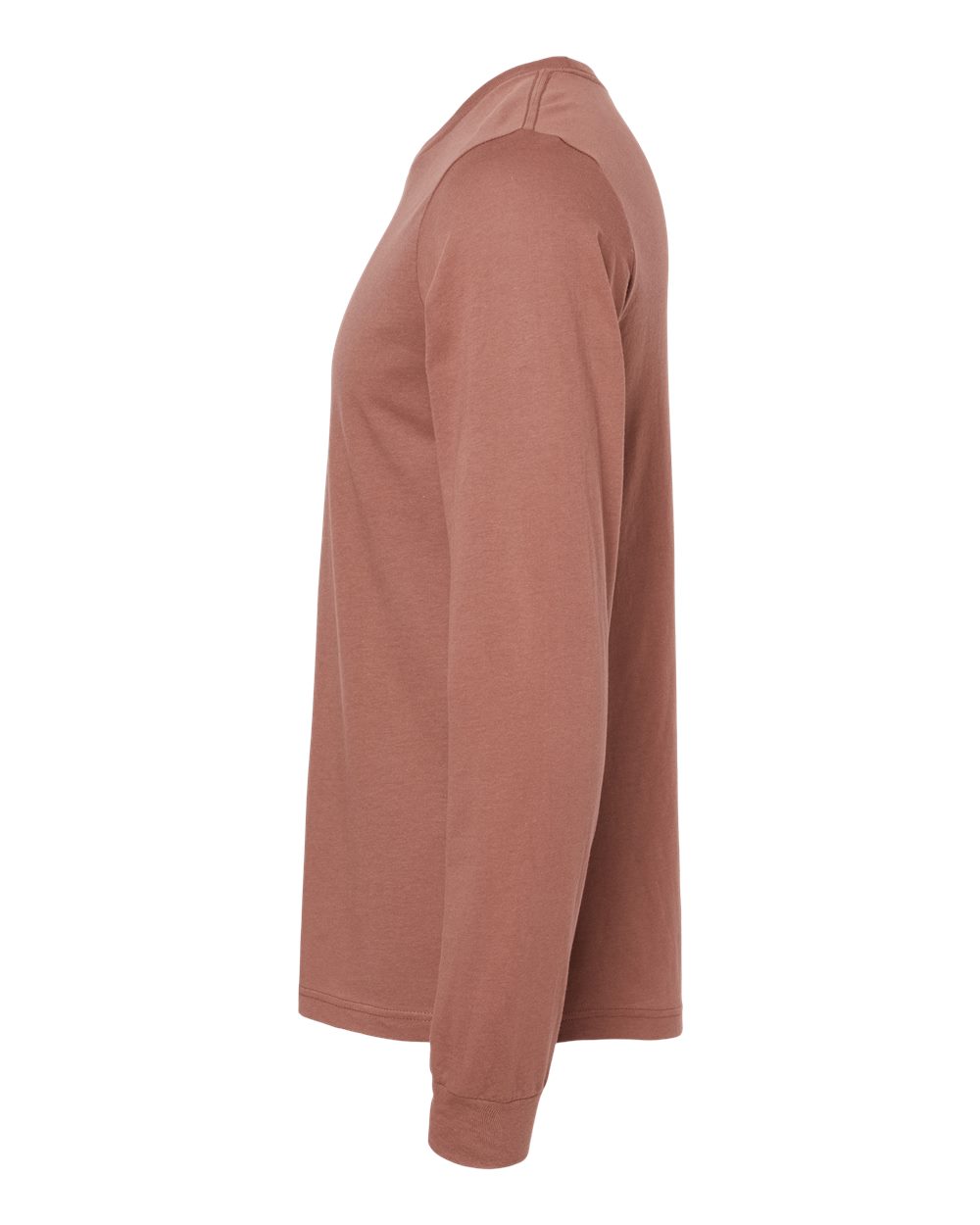 Unisex Jersey Long Sleeve Tee - DirectSide - B05606142 - Chestnut