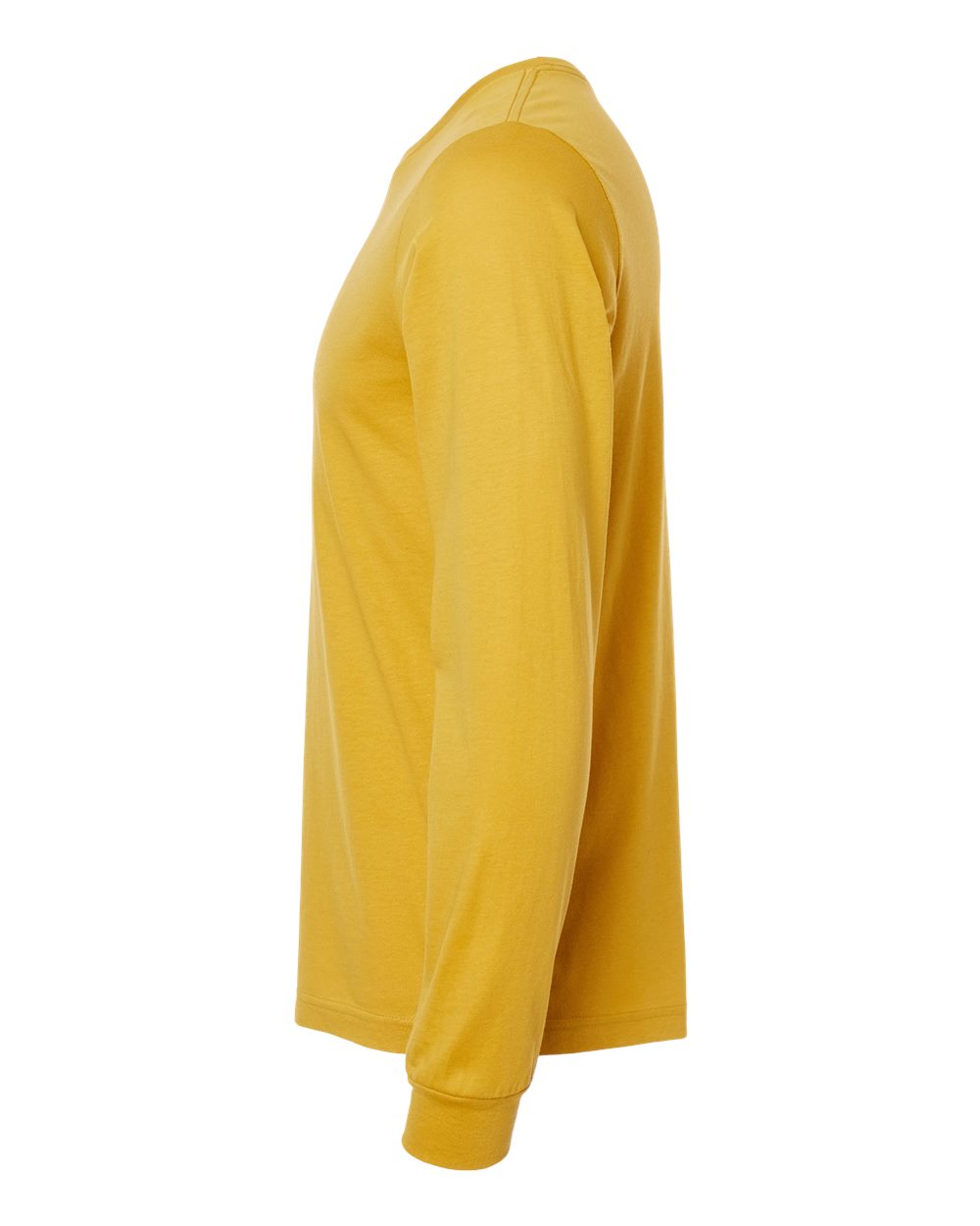 Unisex Jersey Long Sleeve Tee - DirectSide - B05606462 - Mustard