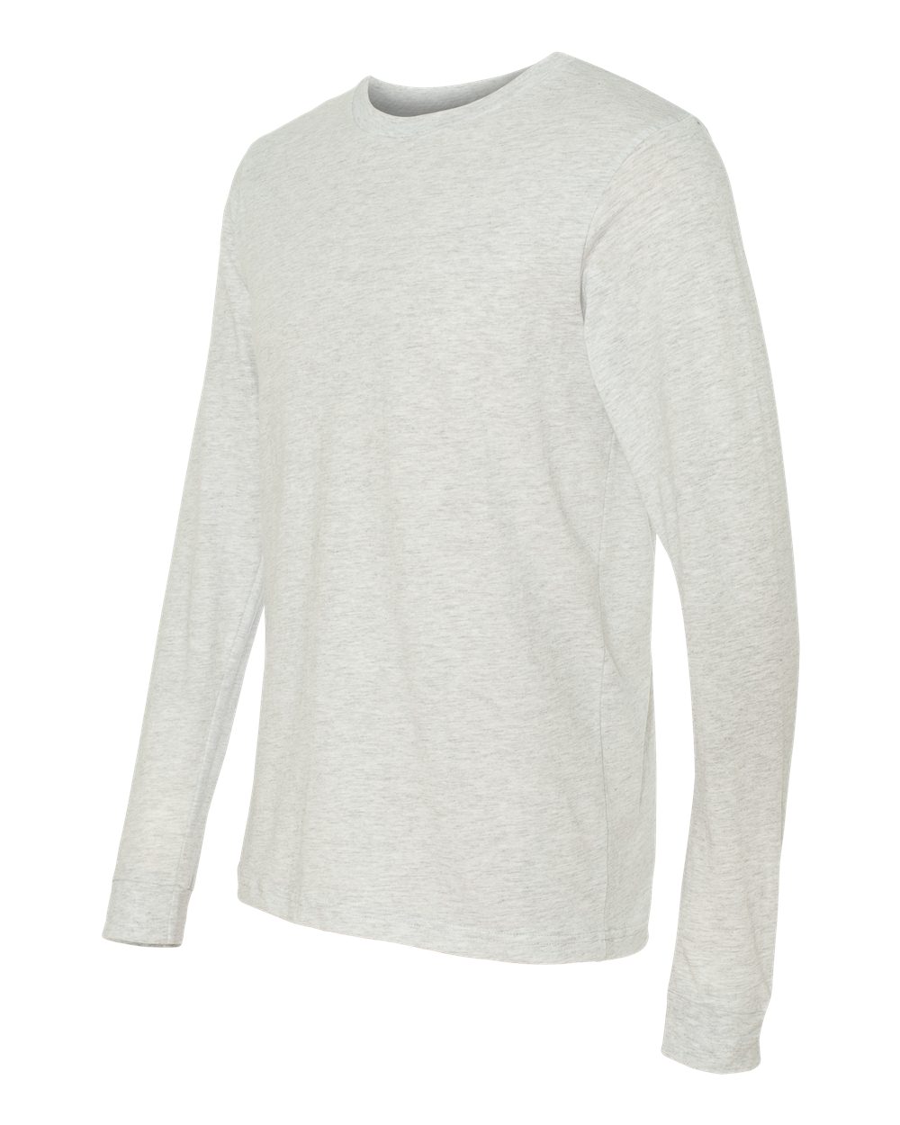 Unisex Jersey Long Sleeve Tee - Side - B05606022 - Ash