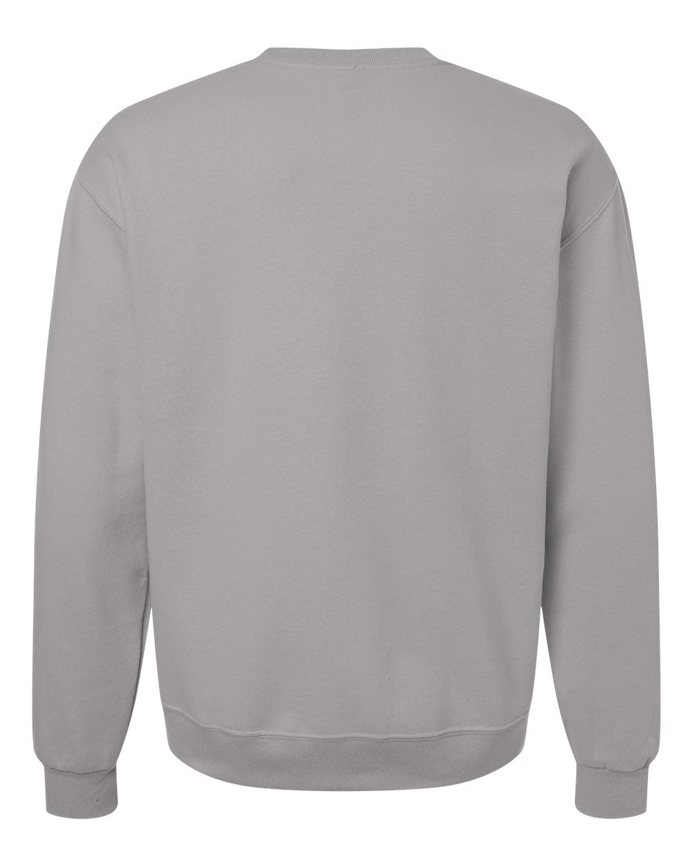 Unisex Ultimate CVC Crewneck Sweatshirt - Back - B01735113 - Rock