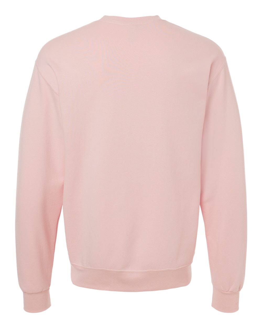 Unisex Ultimate CVC Crewneck Sweatshirt - Back - B01735303 - Blush Pink