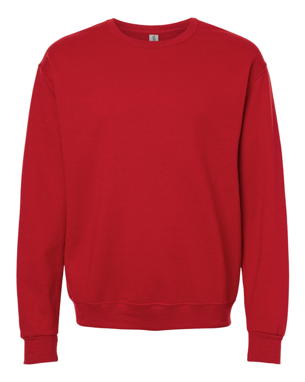 Unisex Ultimate CVC Crewneck Sweatshirt - Front - B01735703 - True Red