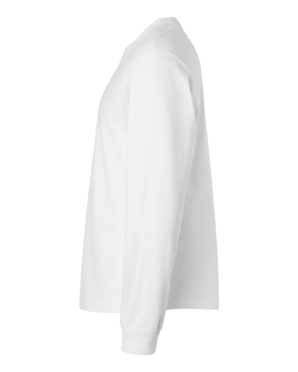 Unisex 7.5 oz Heavyweight Long Sleeve Tee - DirectSide - B06706002 - White