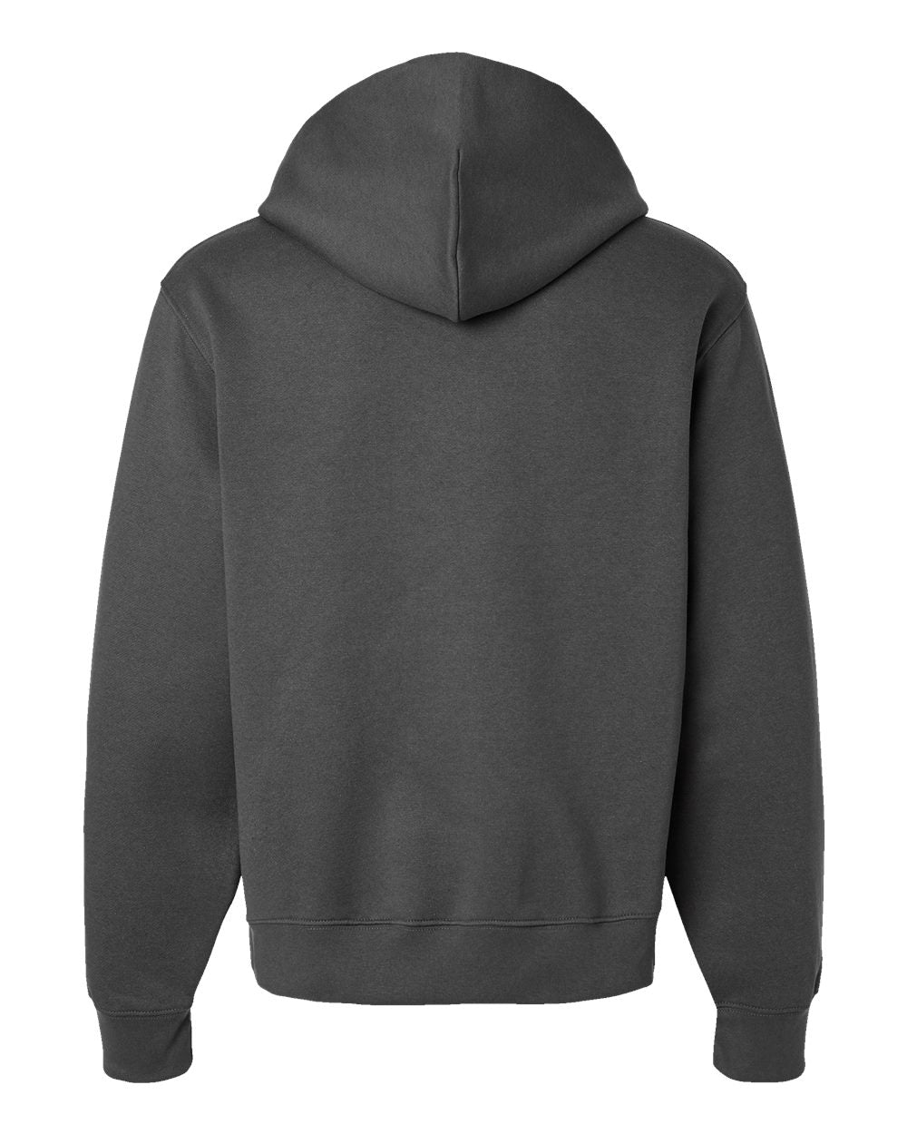Unisex 10 oz. Heavyweight Hoodie - Back - B07006122 - Asphalt
