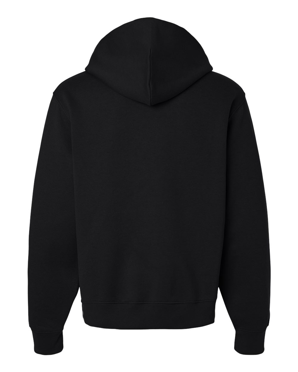 Unisex 10 oz. Heavyweight Hoodie - Back - B07006502 - Black
