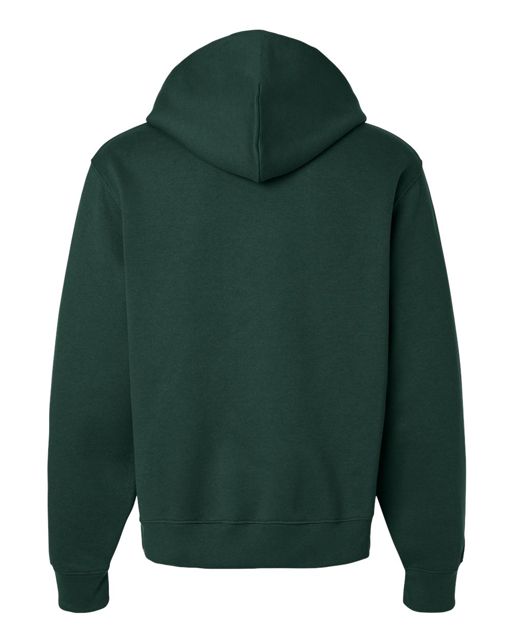 Unisex 10 oz. Heavyweight Hoodie - Back - B07006542 - Forest