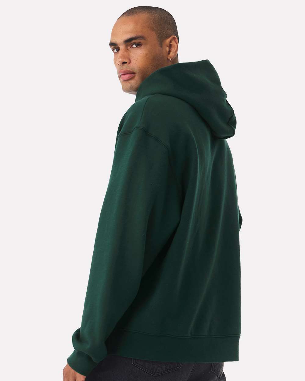 Unisex 10 oz. Heavyweight Hoodie - OnModelBack - B07006542 - Forest
