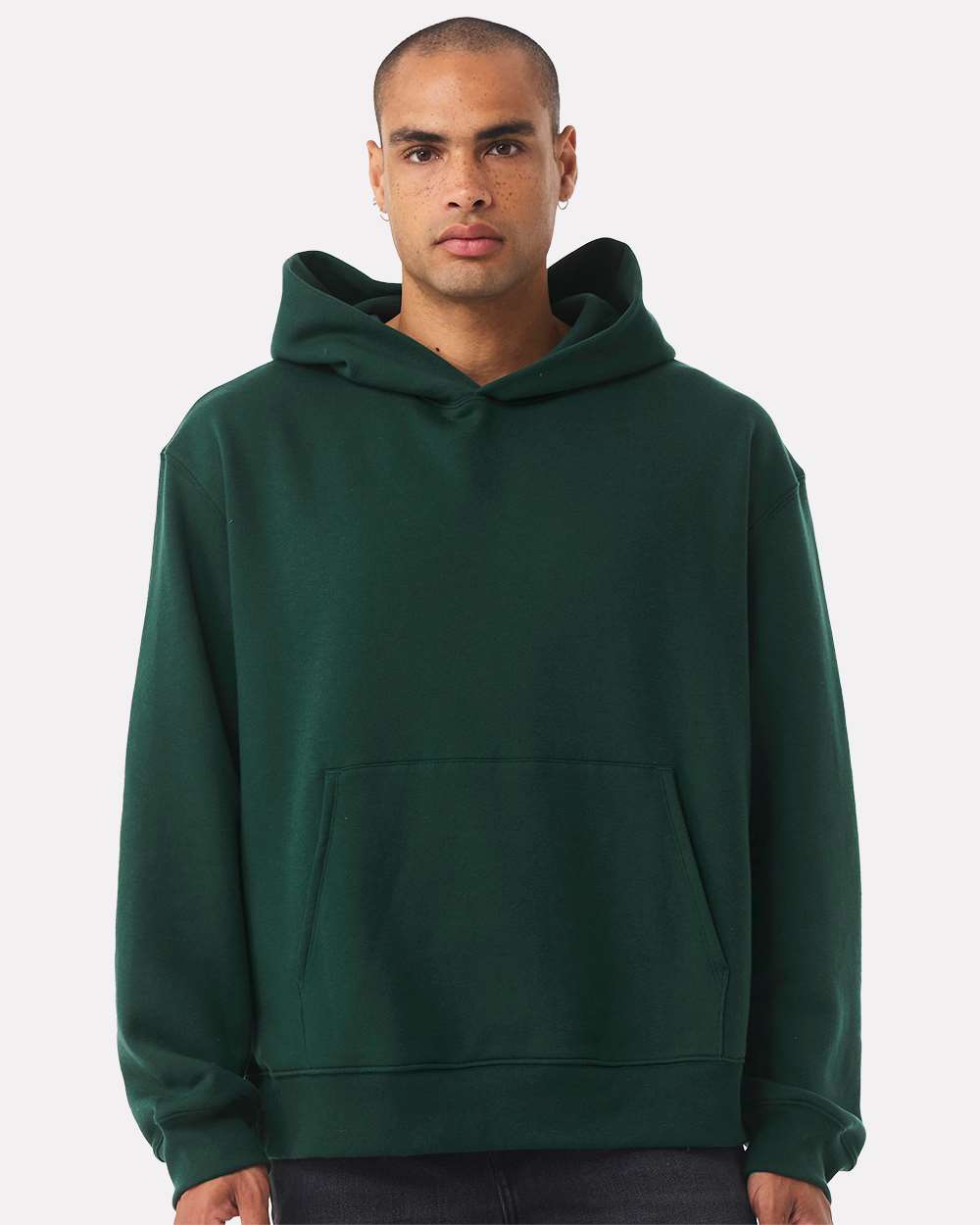 Unisex 10 oz. Heavyweight Hoodie - OnModelFront - B07006542 - Forest