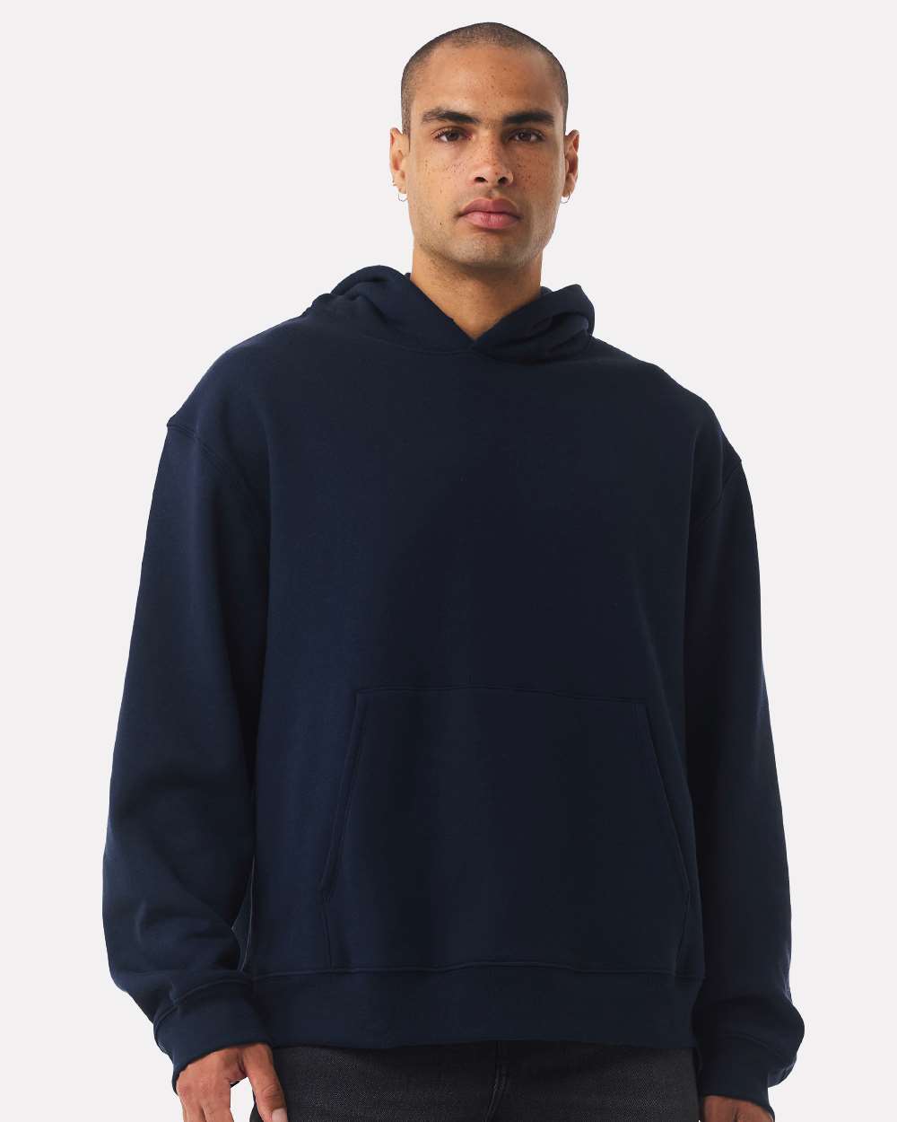 Unisex 10 oz. Heavyweight Hoodie - OnModelFront - B07006652 - Navy