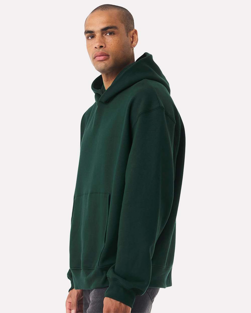 Unisex 10 oz. Heavyweight Hoodie - OnModelSide - B07006542 - Forest