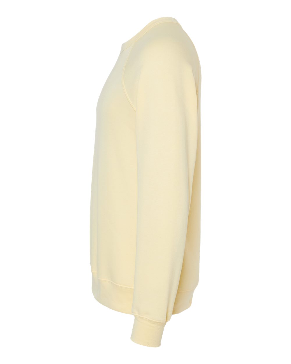Unisex Sponge Fleece Raglan Crewneck Sweatshirt - DirectSide - B85106242 - French Vanilla