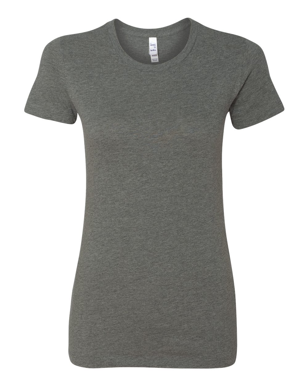 Women's Slim Fit Tee - Front - B50306073 - Deep Heather