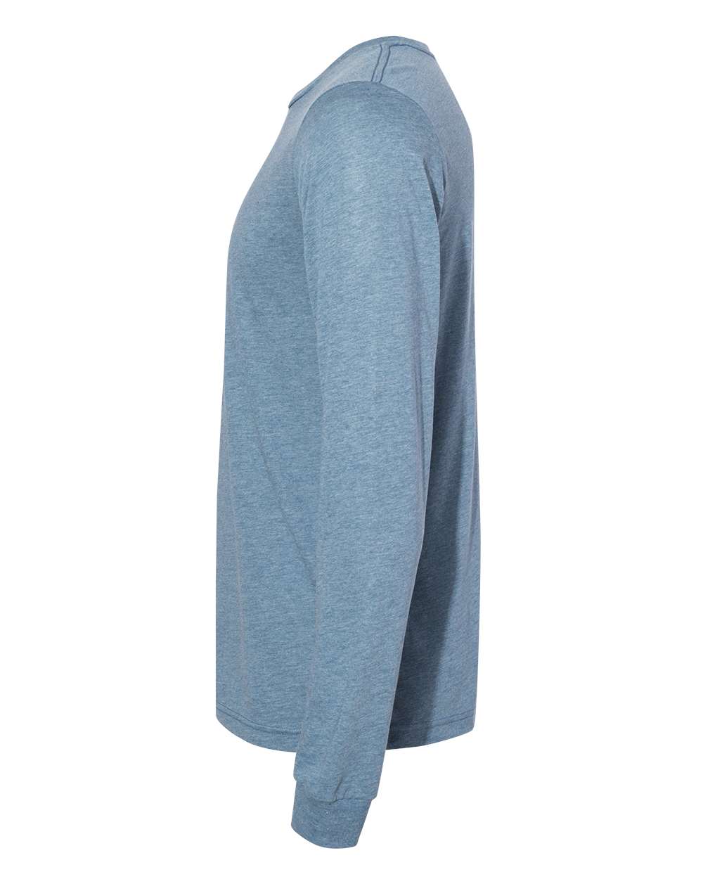 Unisex Triblend Long Sleeve Tee - DirectSide - B11606252 - Denim Triblend