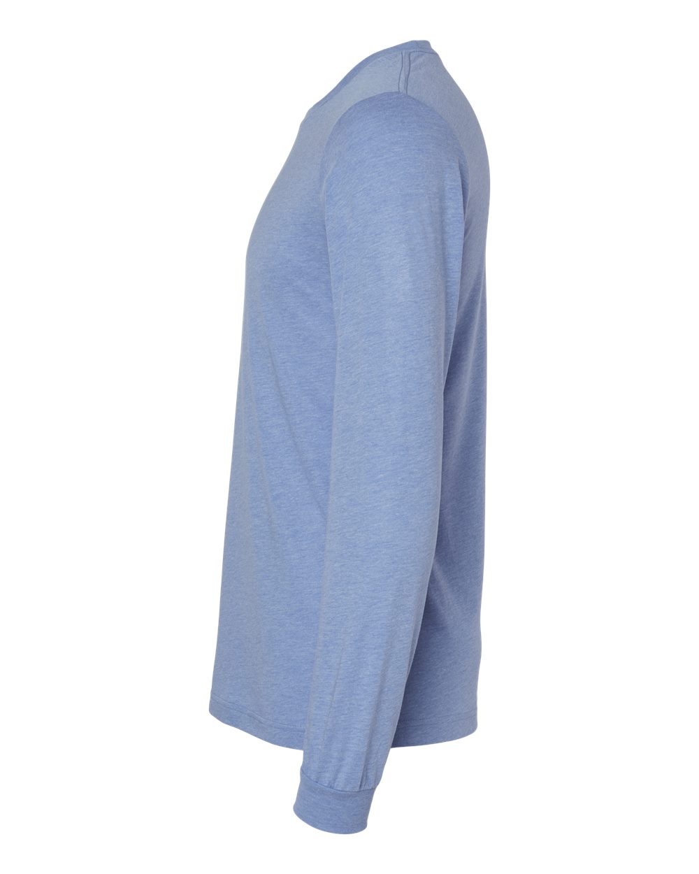 Unisex Triblend Long Sleeve Tee - DirectSide - B11606262 - Blue Triblend