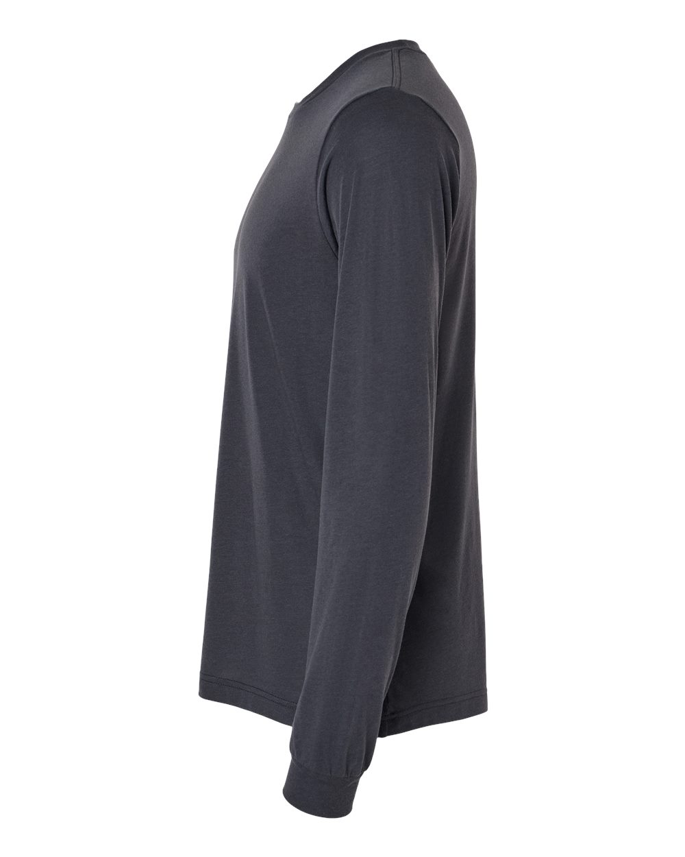 Unisex Triblend Long Sleeve Tee - DirectSide - B11606592 - Solid Dark Grey Triblend