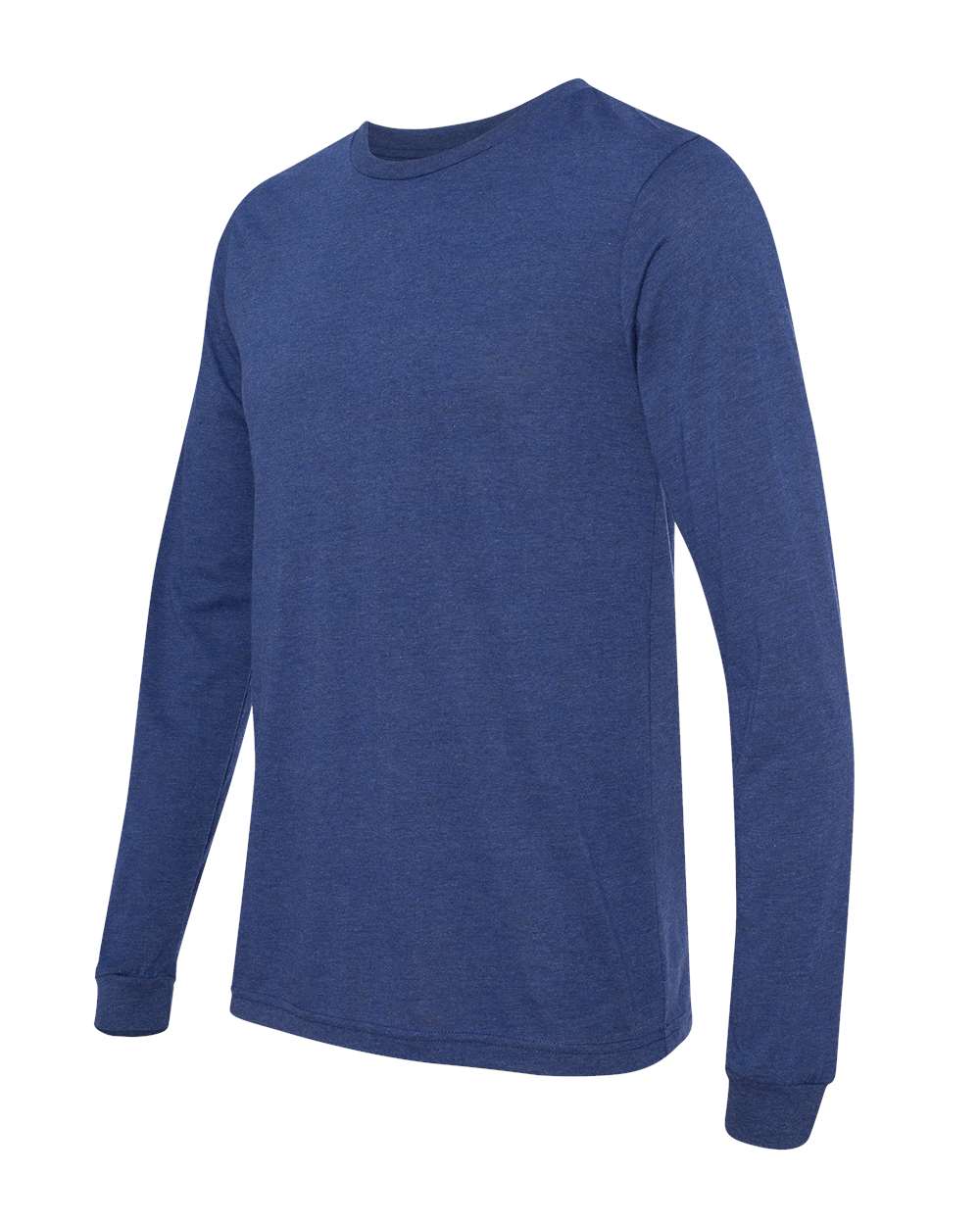 Unisex Triblend Long Sleeve Tee - DirectSide - B11606652 - Navy Triblend