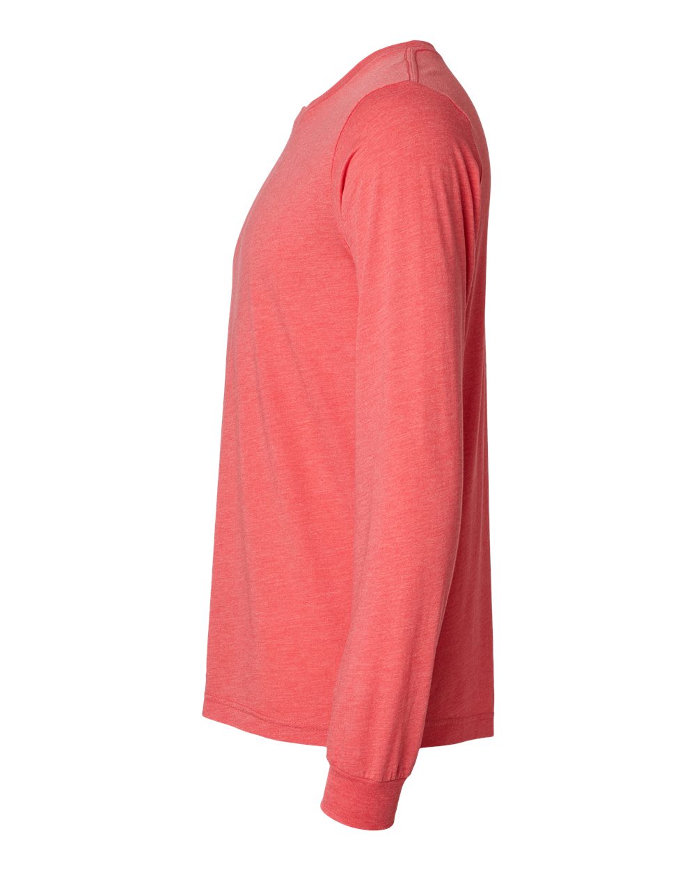 Unisex Triblend Long Sleeve Tee - DirectSide - B11606702 - Red Triblend