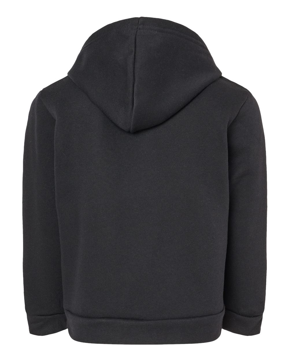 Toddler Sponge Fleece Pullover Hoodie - Back - B11806503 - Black