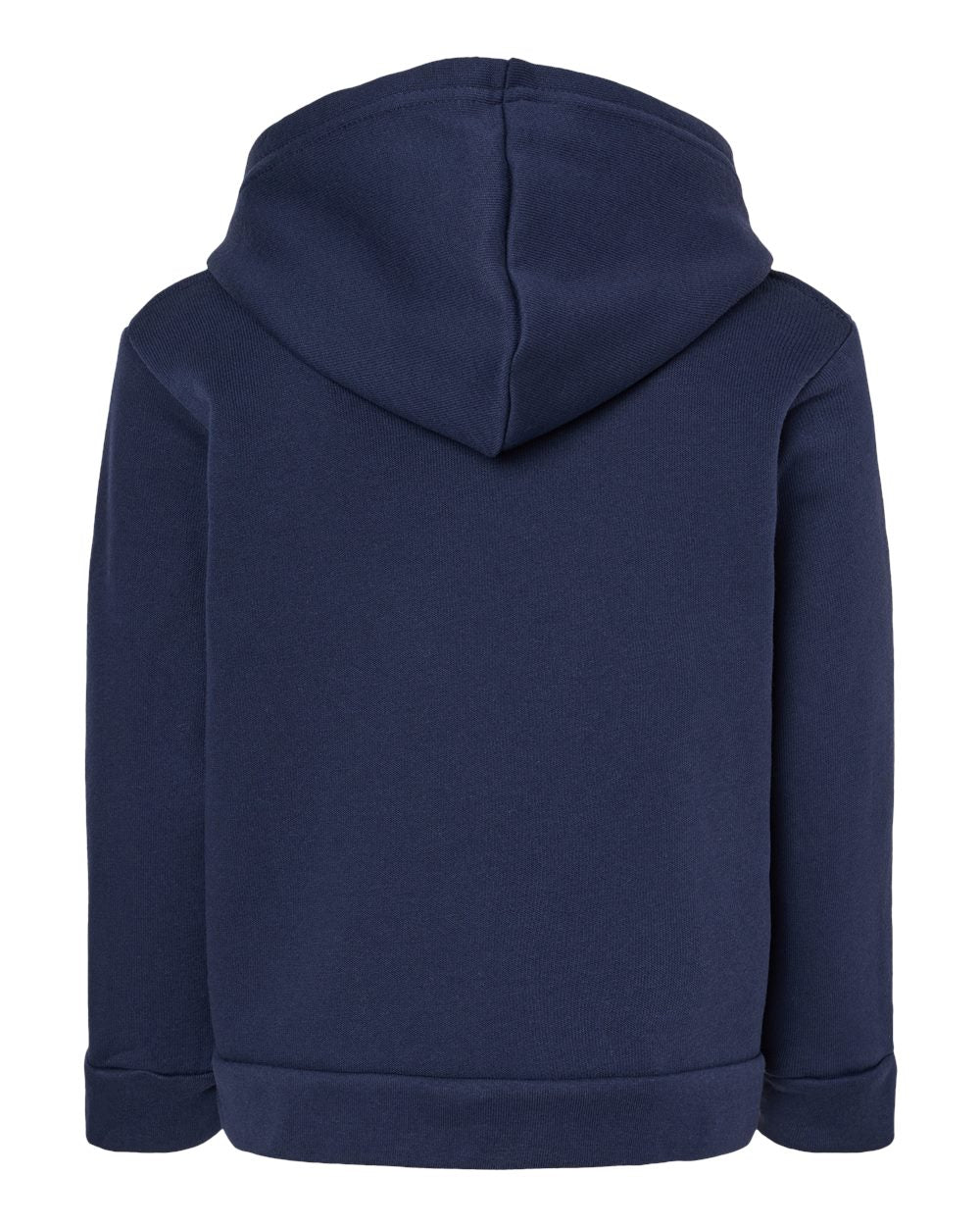 Toddler Sponge Fleece Pullover Hoodie - Back - B11806653 - Navy