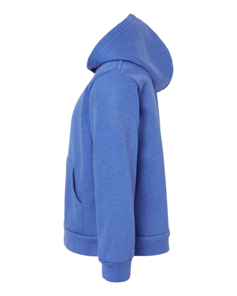 Toddler Sponge Fleece Pullover Hoodie - DirectSide - B11806753 - Heather True Royal