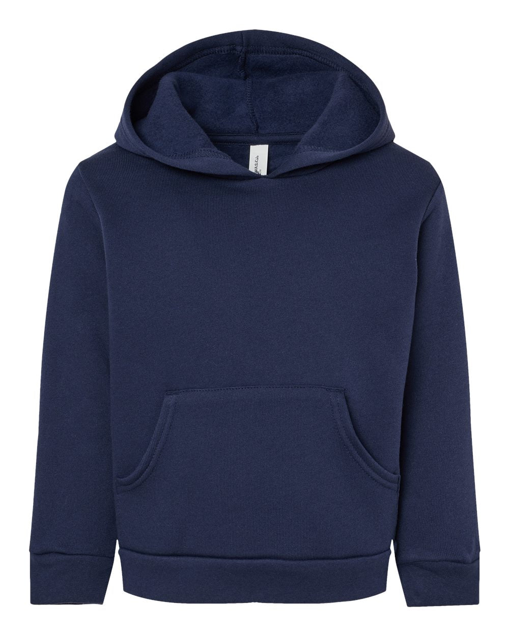 Toddler Sponge Fleece Pullover Hoodie - Front - B11806653 - Navy