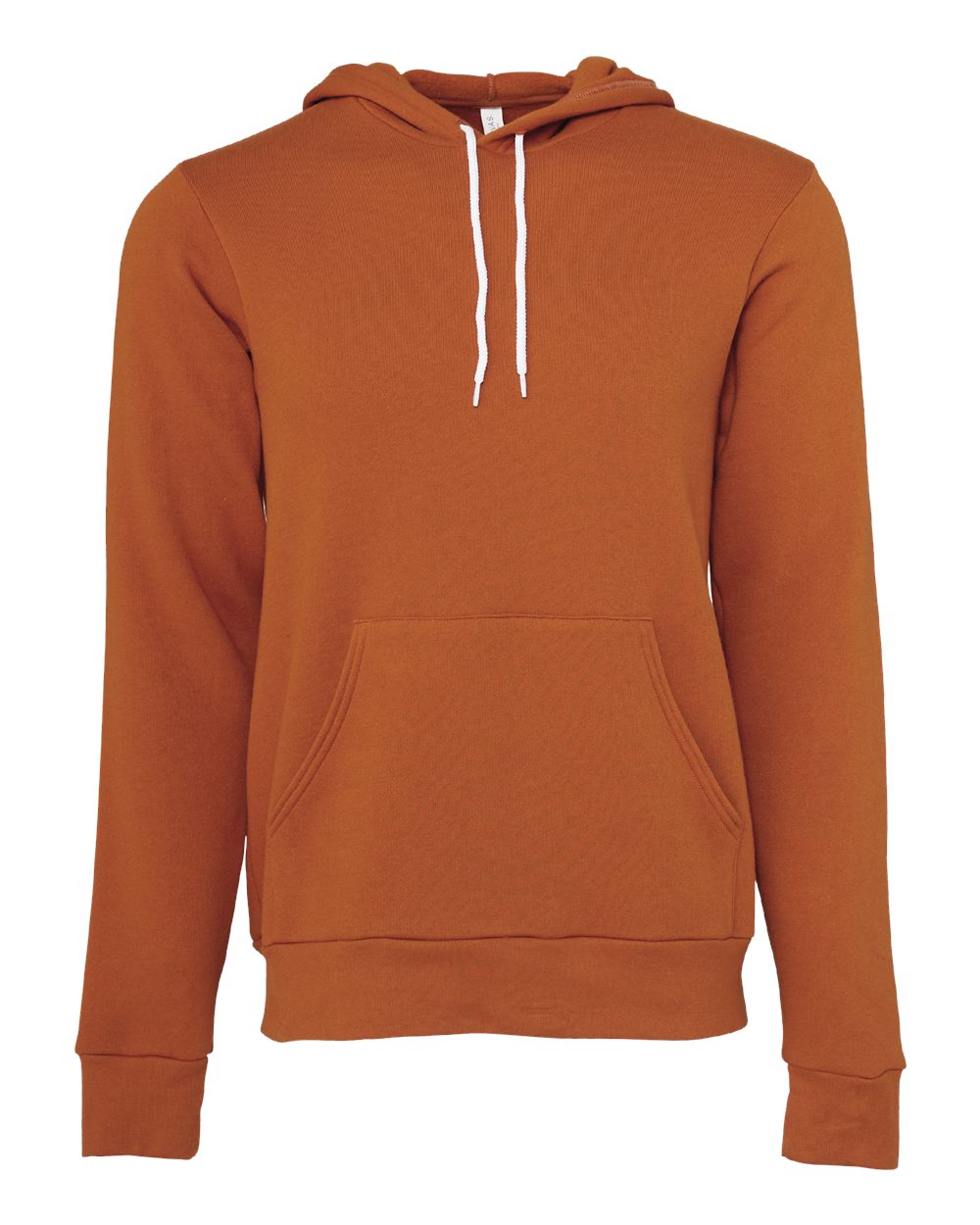 Unisex Sponge Fleece Hoodie - Front - B86306642 - Autumn