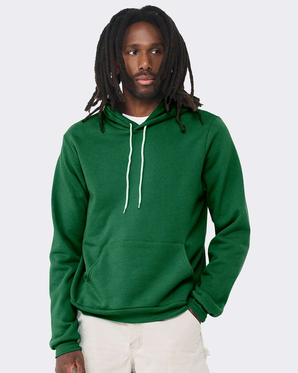 Unisex Sponge Fleece Hoodie - OnModelFront - B86306222 - Kelly