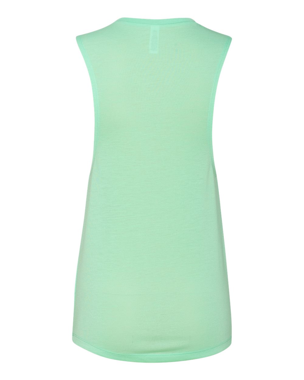 Women's Flowy Scoop Muscle Tank - Back - B55806193 - Mint