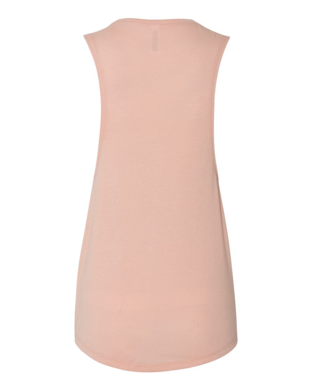 Women's Flowy Scoop Muscle Tank - Back - B55806333 - Peach